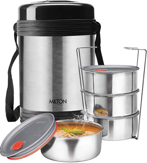 stainless steel tiffin box near me|insulated tiffin box stainless steel.